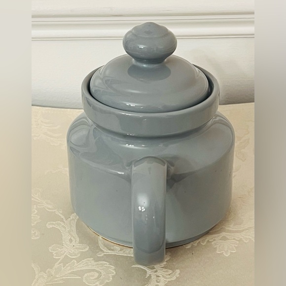 Vintage Cottagecore Waechtersbach West Germany Gray Stoneware Large Teapot - Picture 3 of 14